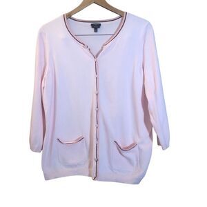 Women's Pink Cardigan Sweater